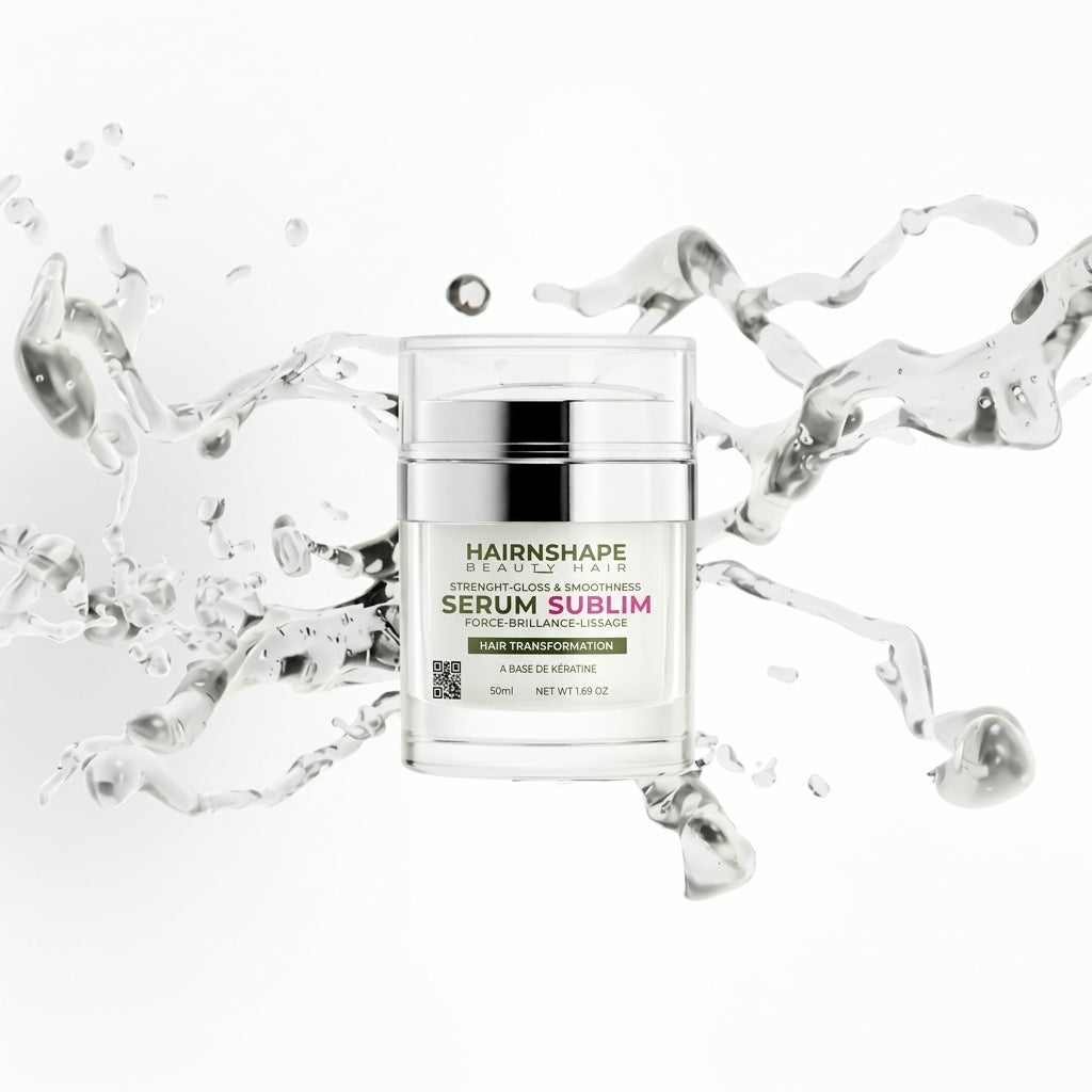 Sérum Sublim Hair HAIRNSHAPE, texture et pipette